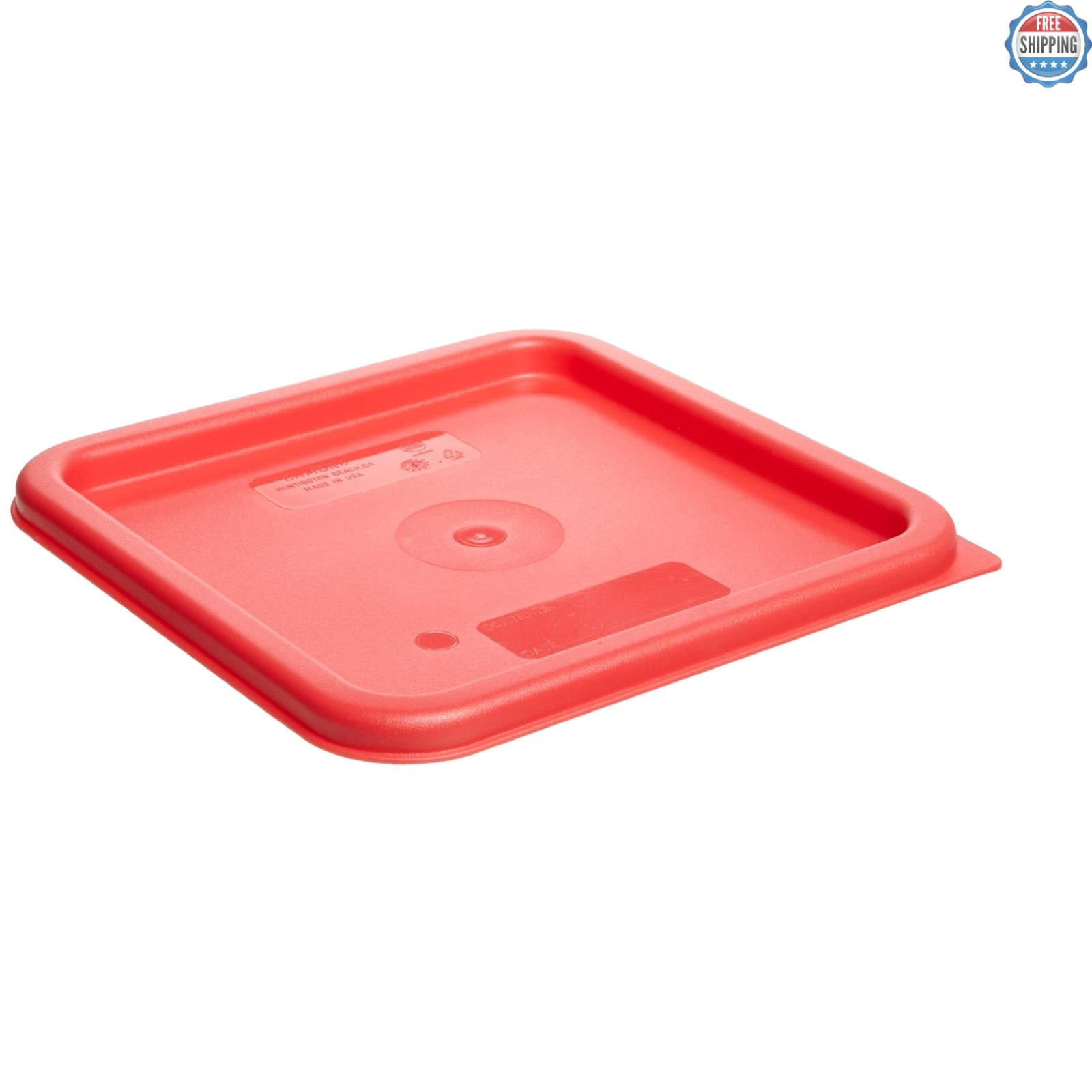 CamSquares Winter Rose Snap-Tight Polyethylene Lid for 6 & 8 Qt Containers