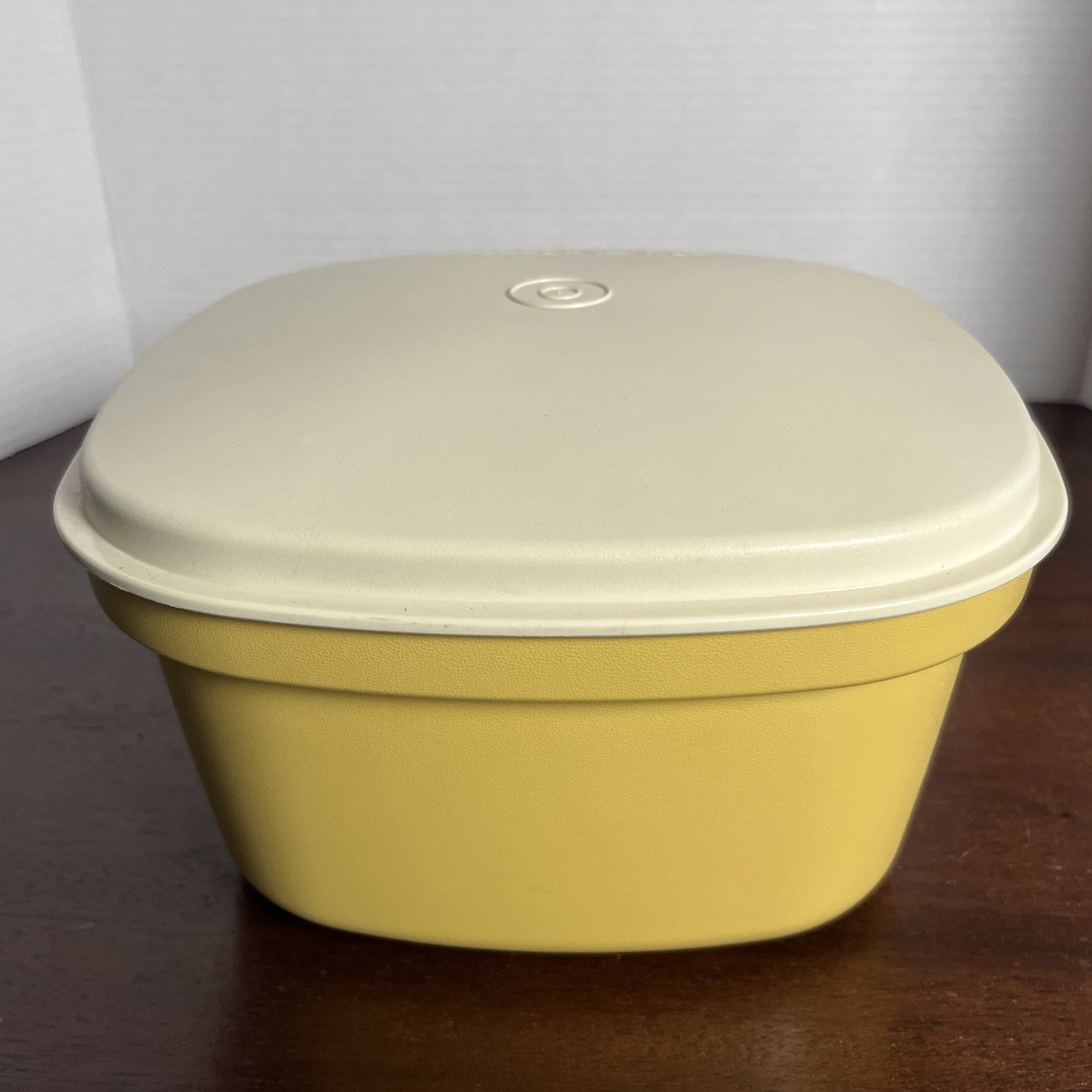 Vintage 3 Quart Tupperware Harvest Gold Steam N Store Steamer 888 Strainer w Lid