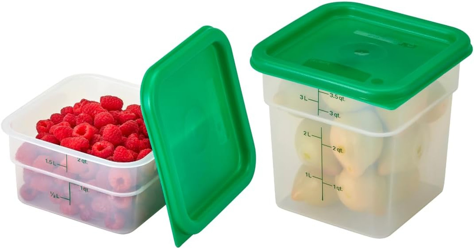 Food Storage Container with Lid (Microwave Safe and Bpa-Free) – 2 Pack – Classic