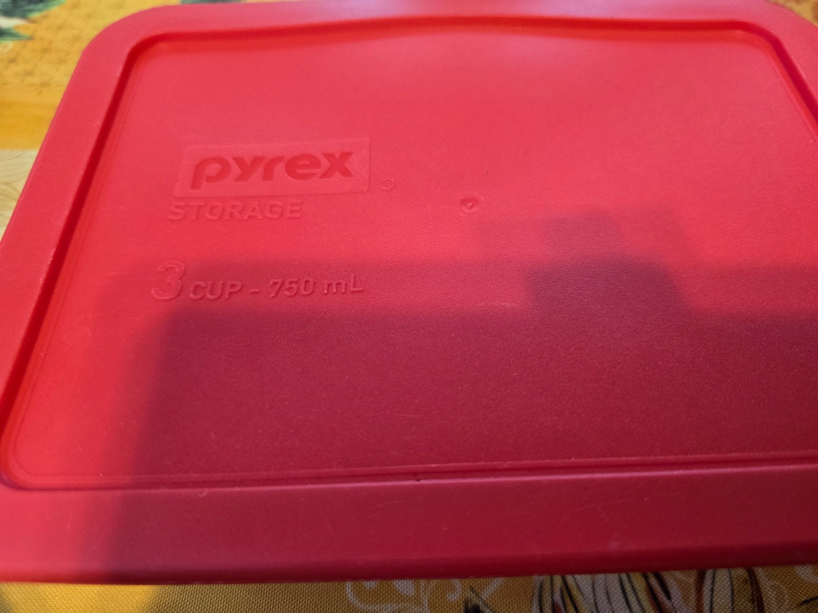 Vintage Cranberry Pyrex Rectangle 2 Cup 150 ML with Lid Oven & Microwave
