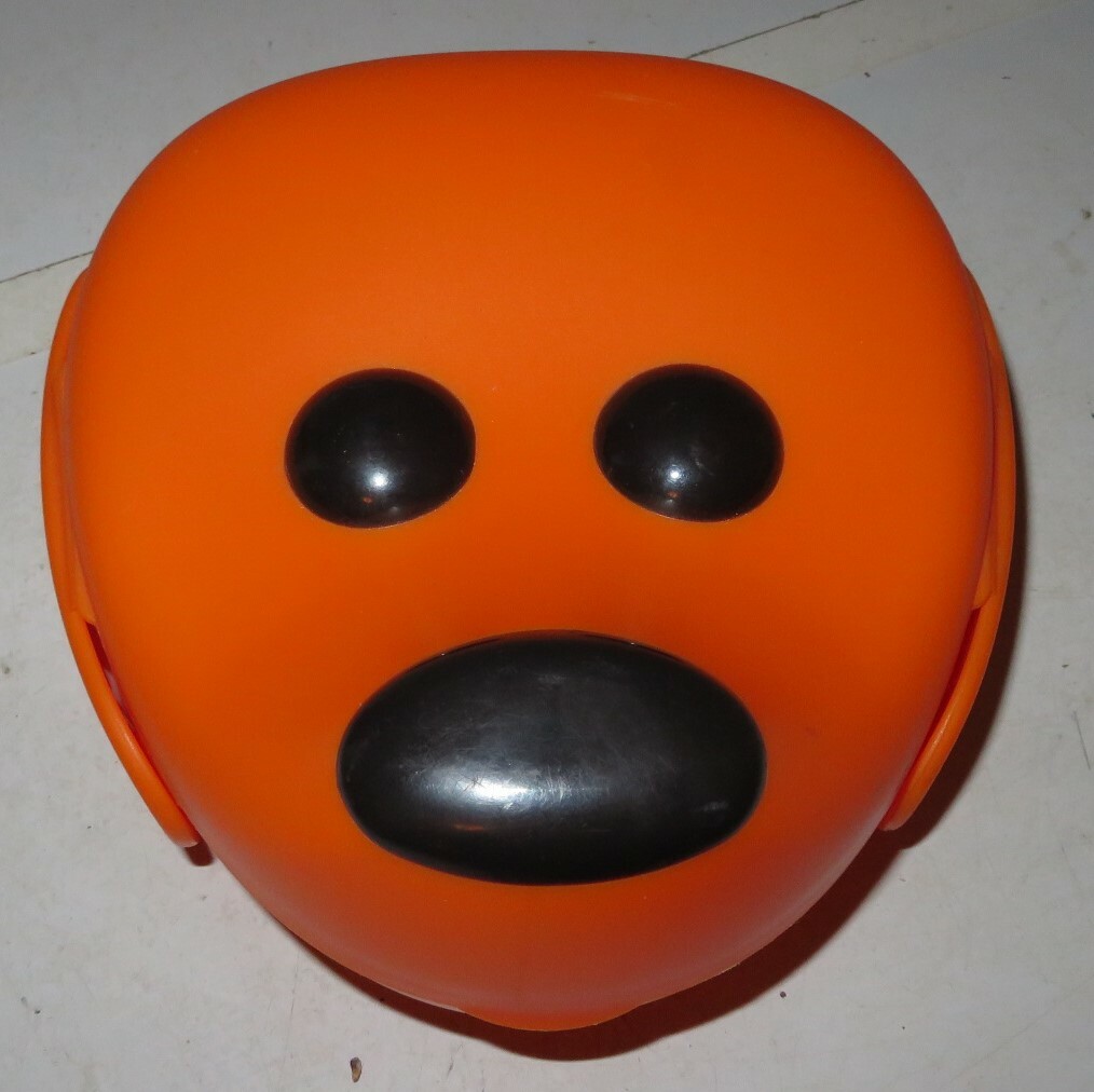 SMASKA Kids Lunch Box Puppy Dog Orange Storage Container Snack Camping Used IKEA