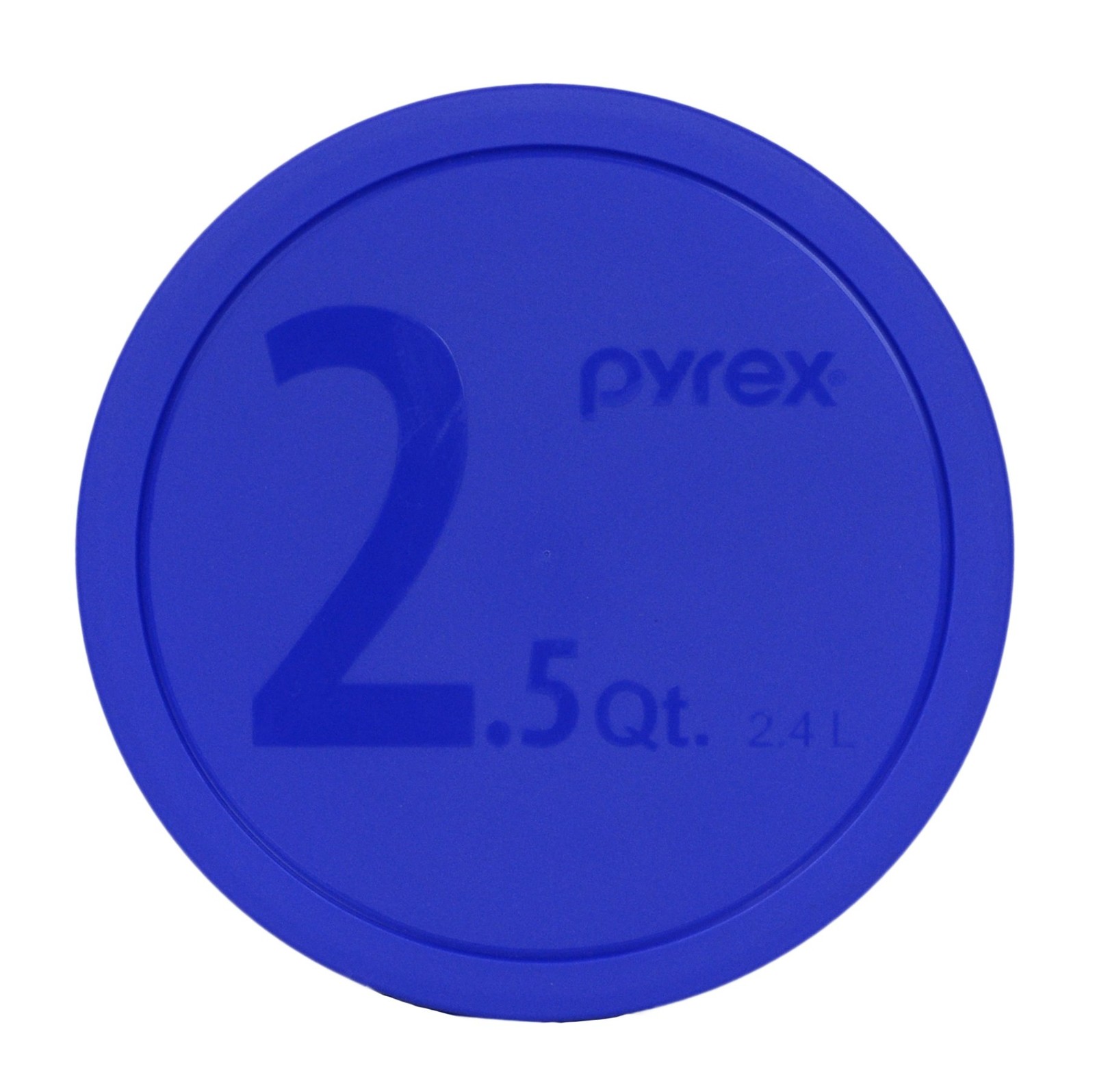 325PC 2.5qt Blue Plastic Food Storage Container with Dishwasher Safe Lid
