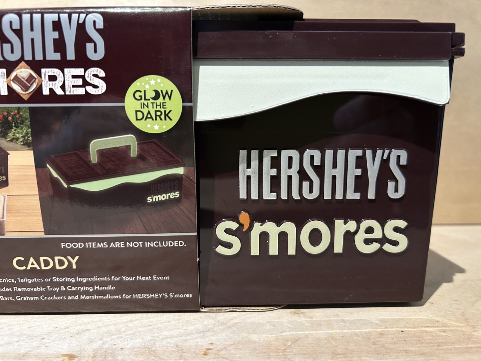 Hershey’s S’mores Caddy Tray Organizer Food Items Not Included Brand New GiD