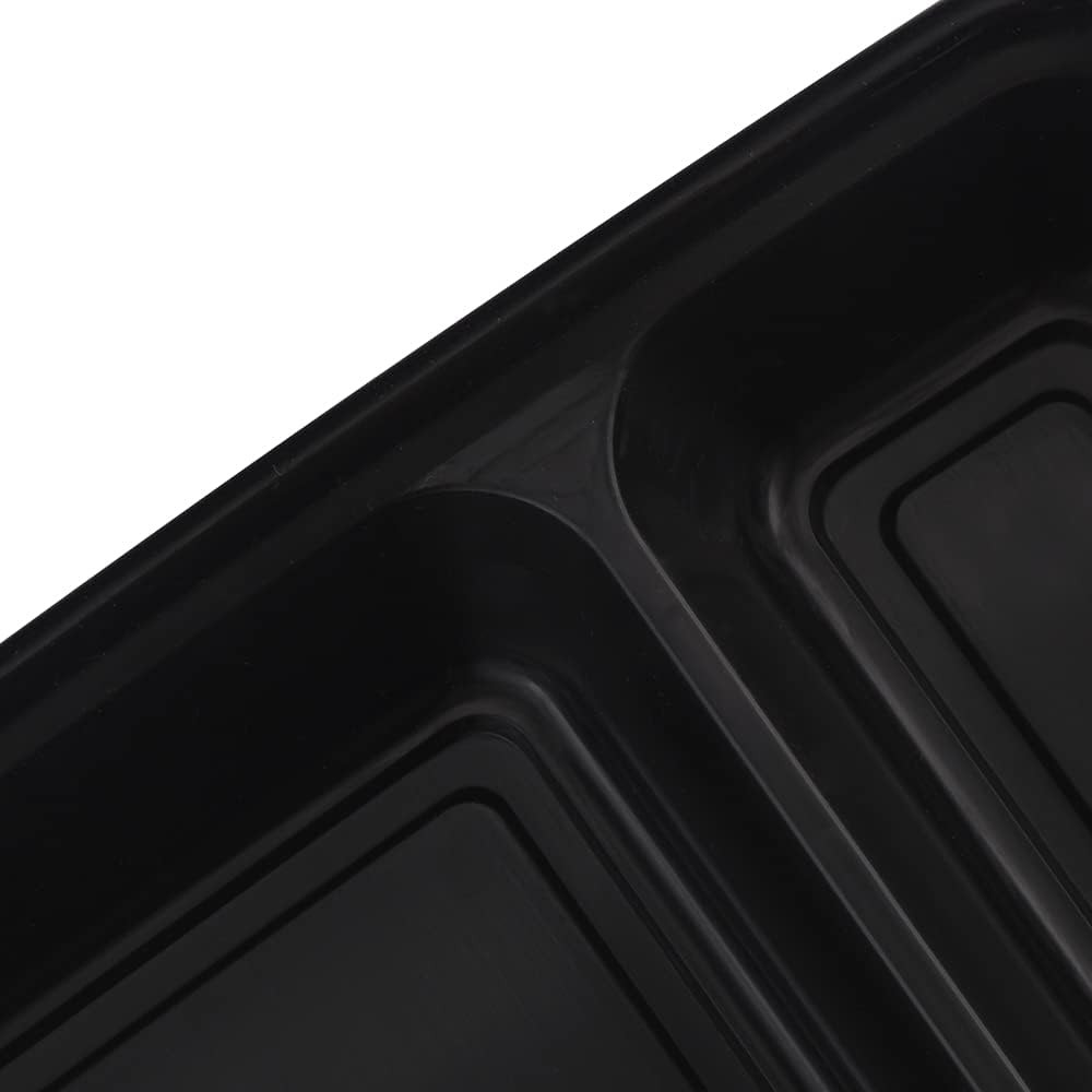 TIYA Food Containers – 32 Oz Bulk 150 Pack with Lids – Plastic Compartment To-Go