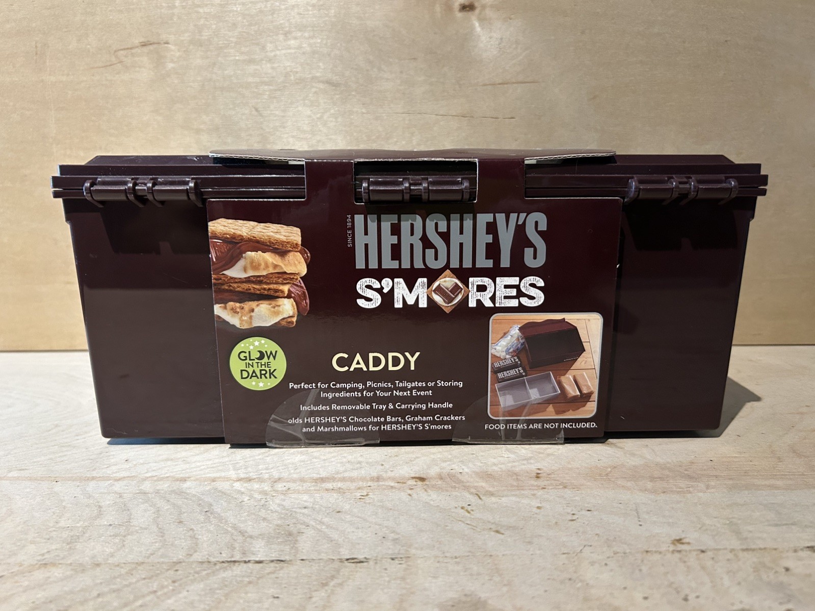 Hershey’s S’mores Caddy Tray Organizer Food Items Not Included Brand New GiD