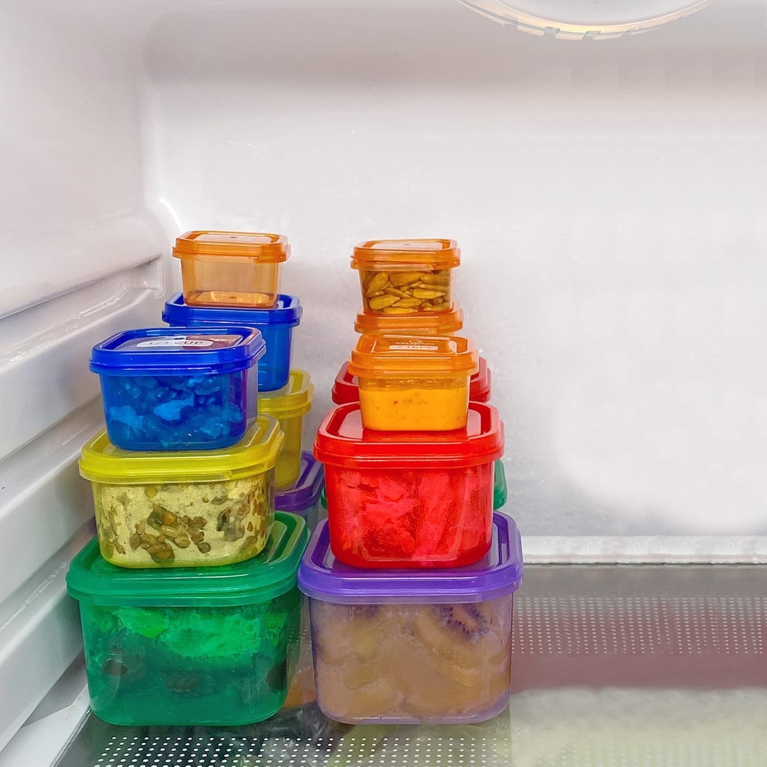21 Day Portion Control Container Kit 14-Piece Set Meal Prep BPA Free