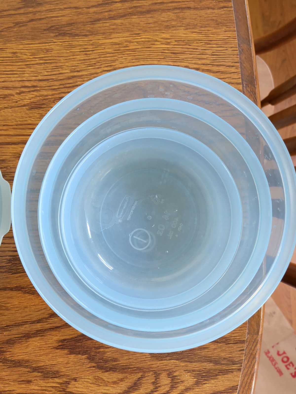 Rubbermaid Servin Saver 3 Containers And 3 Lids