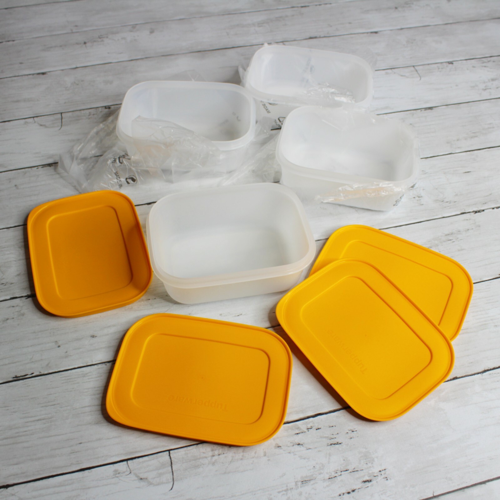 Tupperware Freezer Mates Storage Container Set 1 3/4 Cup