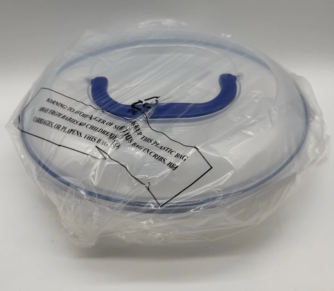Lock N Lock Chip & Dip Party Container w/Handle 6 Sections 2.3L NEW