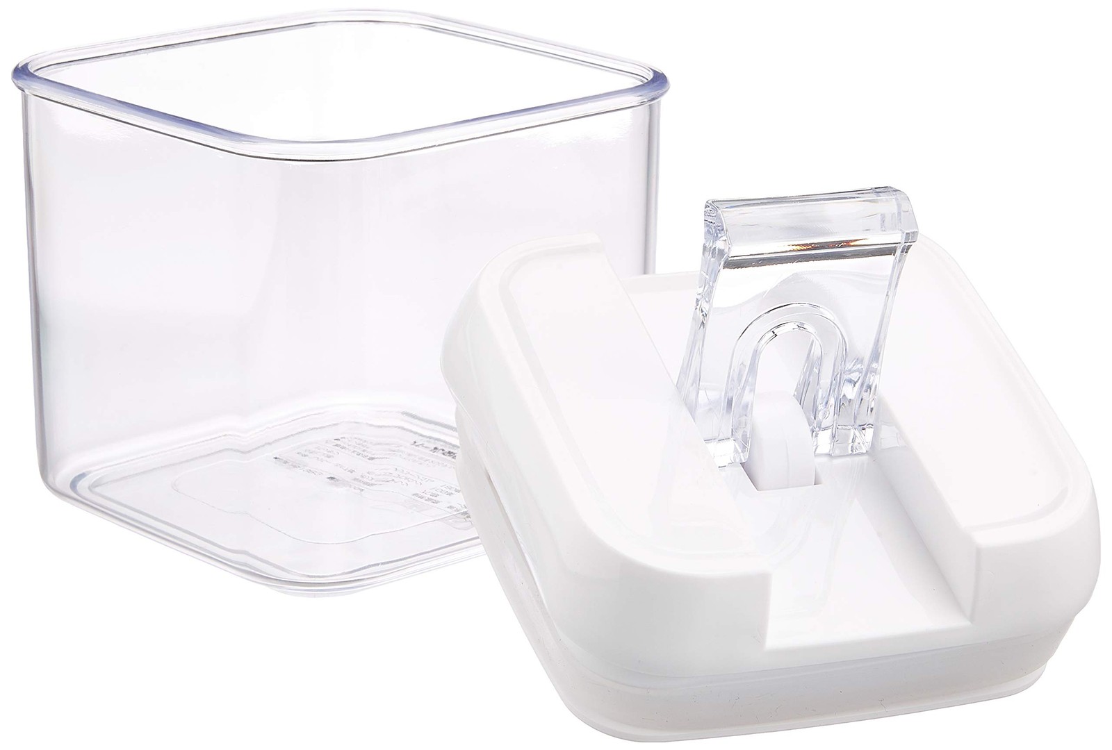 Lever-type easy-lock system container, 0.5L, Pearl Metal, HB-1383
