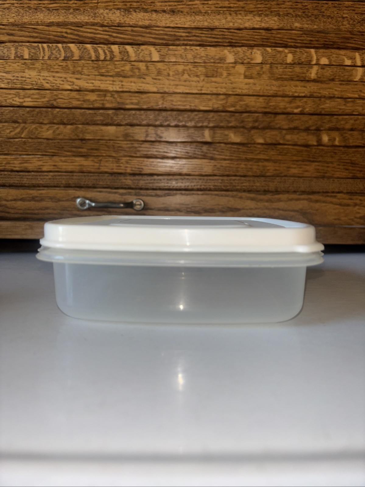 Vintage Rubbermaid Servin Saver #1 Container 2 Cup Almond Lid Sandwich