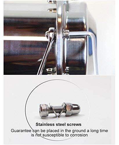 Jasni Time Capsule Stainless Steel Waterproof Container(7.6 Inch)