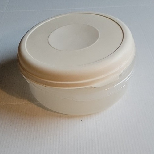 Rubbermaid Servin Saver #5 22 Cup 5.2L Bowl 0376 Almond Lid 0377 Made USA