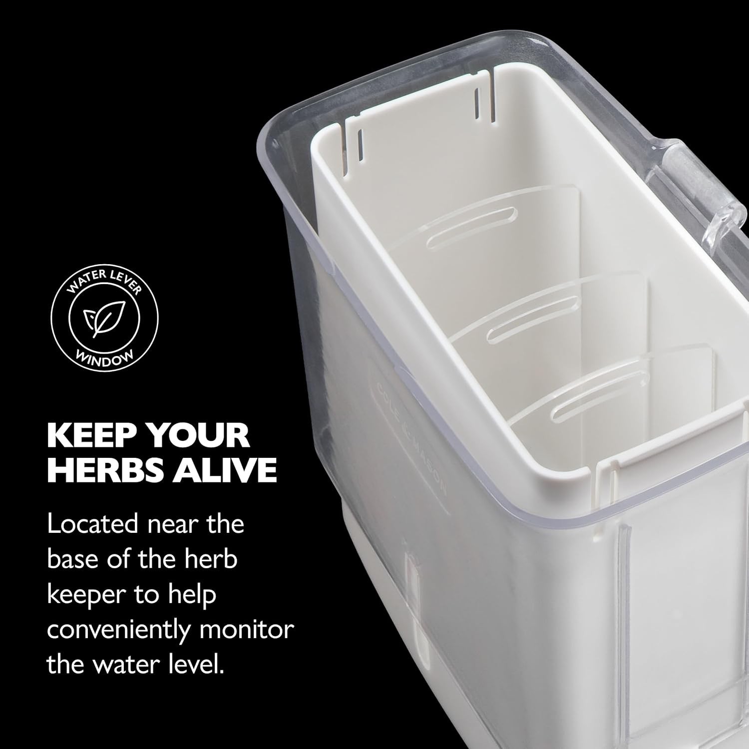 Fresh Herb Keeper – Acrylic Storage Container for Refrigerator – Storage for …