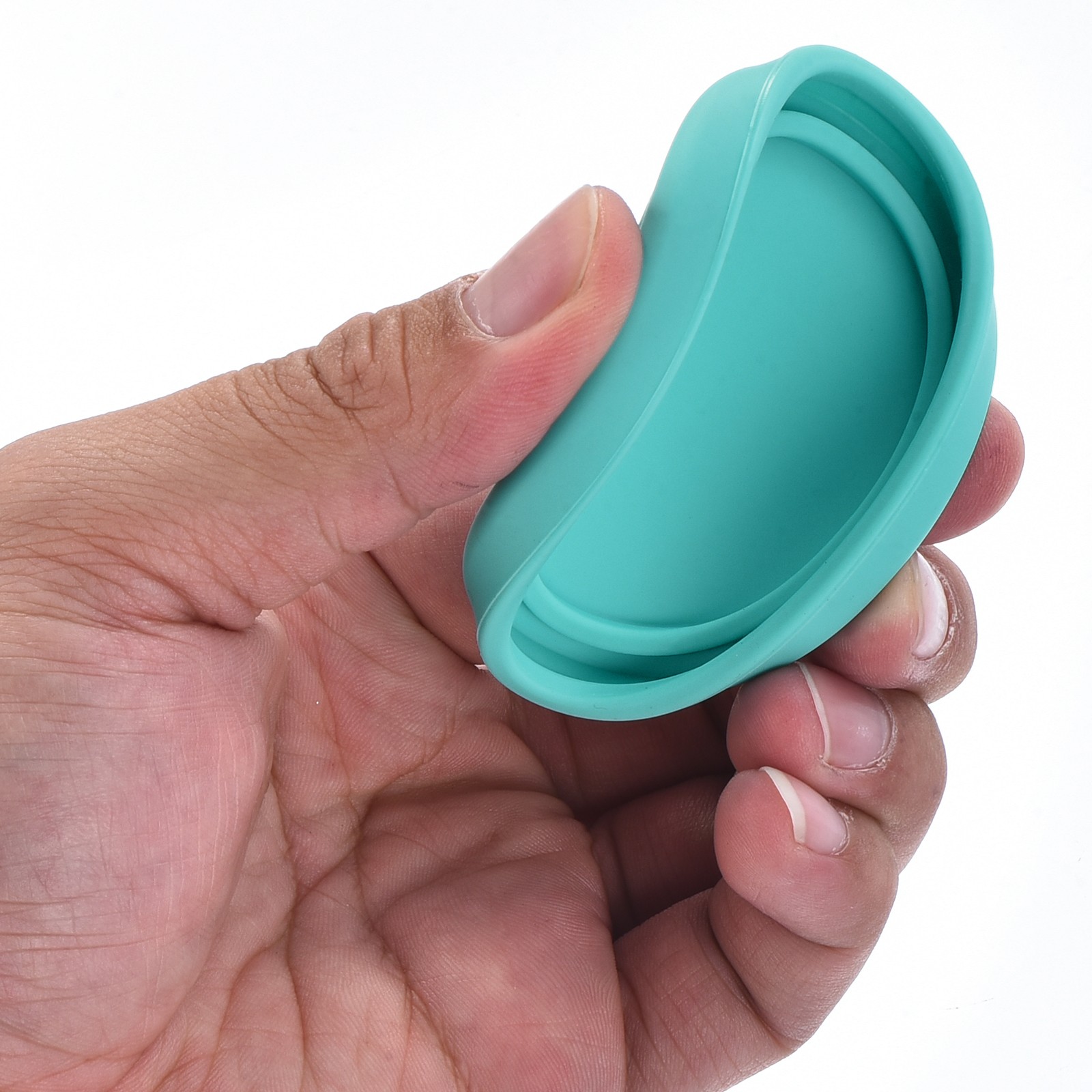 3pcs Condiment Cups Containers with Lid 2.4oz Salad Dressing Container Sky Blue