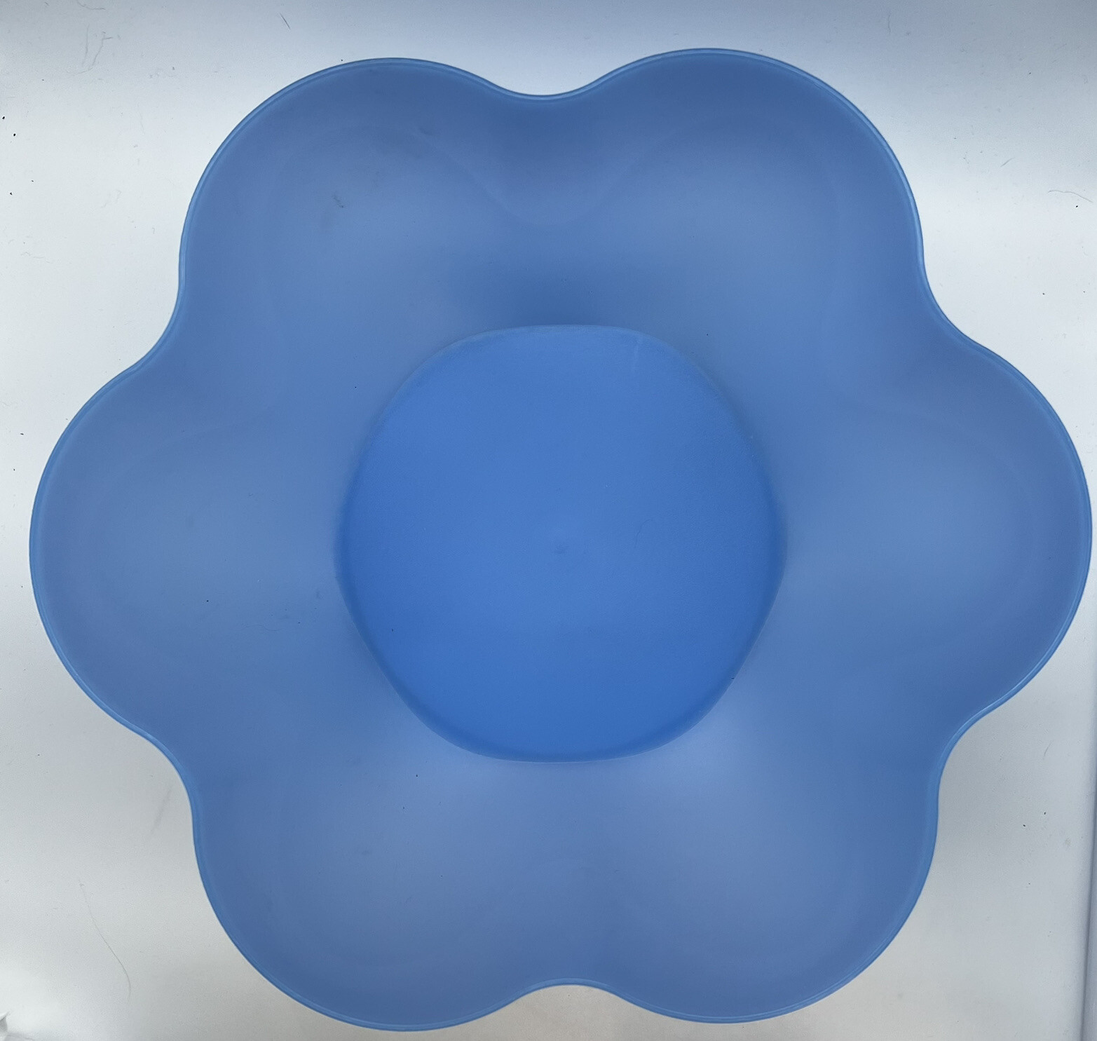Tupperware Open House Chip ‘N Dip Serving Bowl Complete 3Pc Set 4624A-1 BLUE