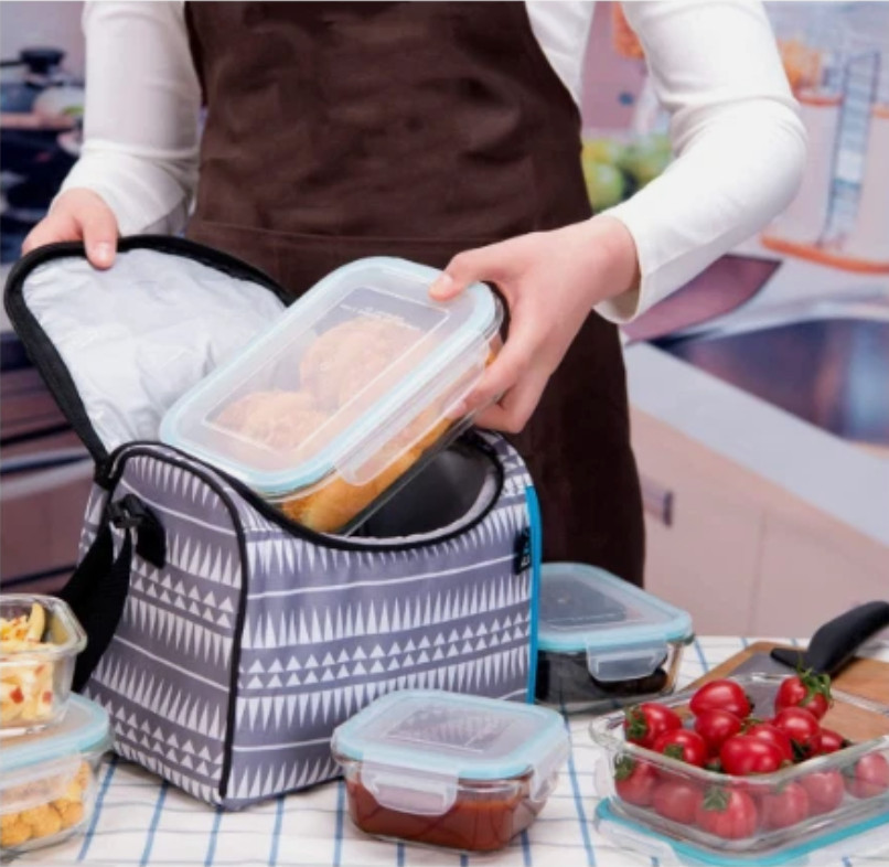 Contenedores De Vaso Con Tapa Para Almacenar Alimentos Juego De 9 Calidad