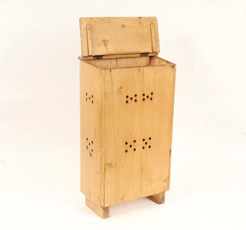 Antique Primitive Wood Potato Onion Storage Farmhouse Vintage Country Box Kitche
