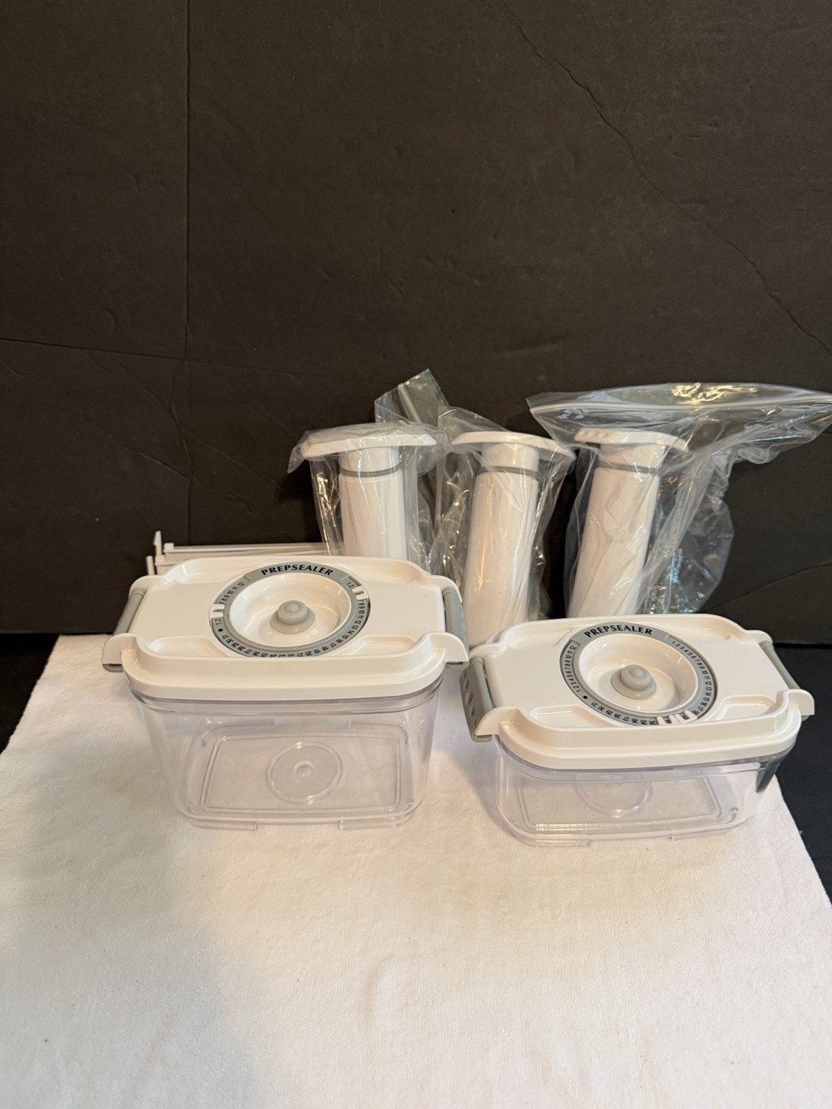 Vacuum Seal Food Storage Containers Set for Meal Pre, Snack, Veigges, Fruits …