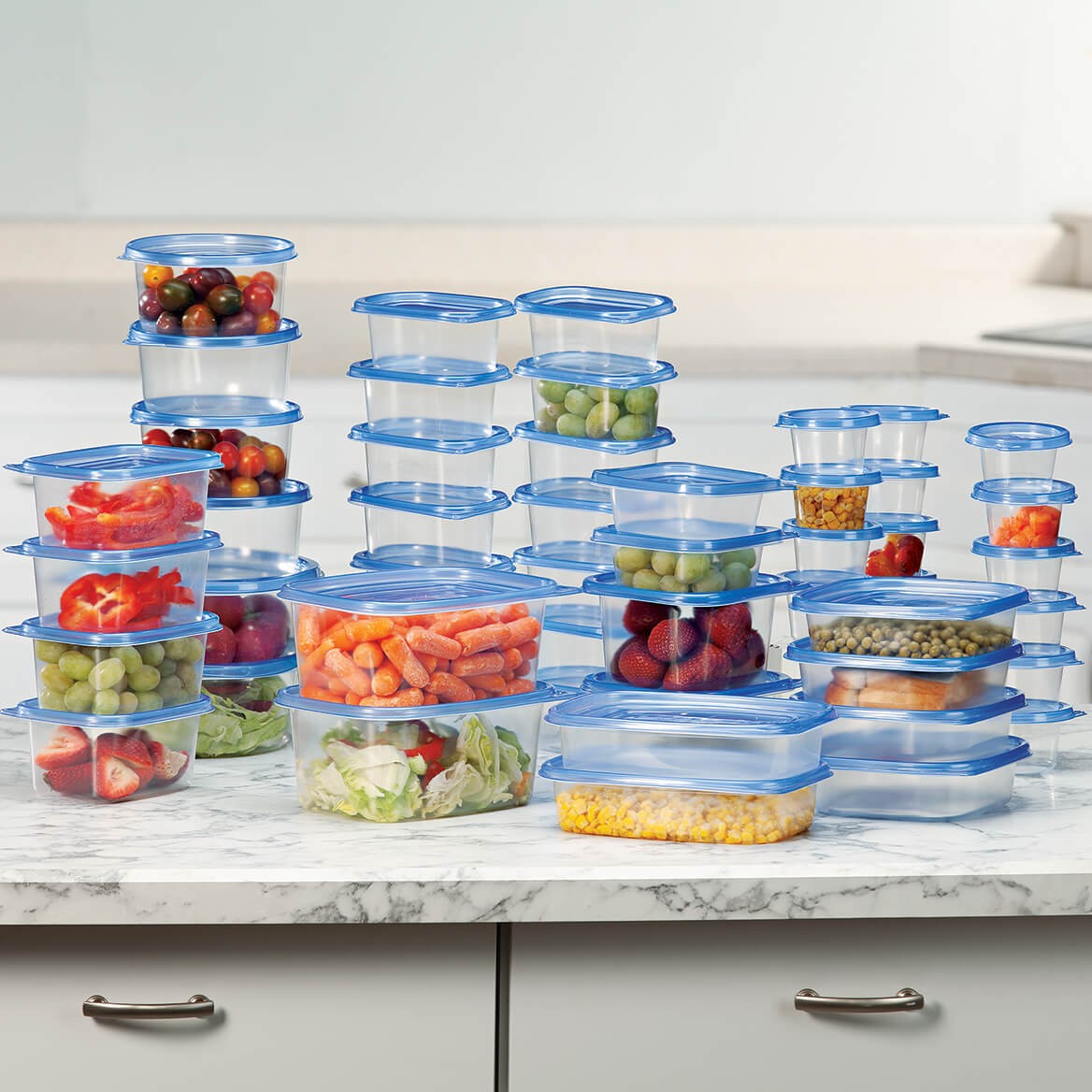 104 Piece Storage Containers and Lids by Chef’s Pride