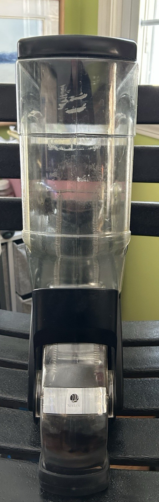 Vtg New Leaf Gravity Bin Food Coffee Bean Dispenser Cereal Candy Lg 1 of 6 NICE!