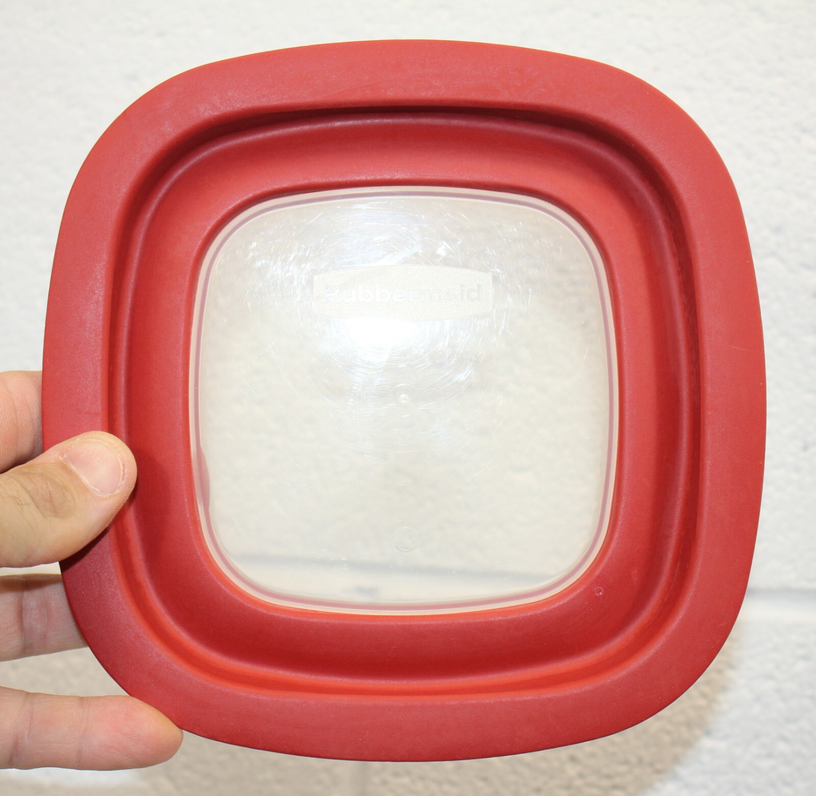 Rubbermaid Storage Container Replacement Lid ONLY 10M3M4 RED! w/ Window 7″