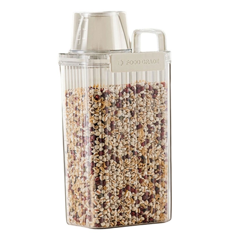 Practical Storage Box Convenient Rice Bucket Household Organization