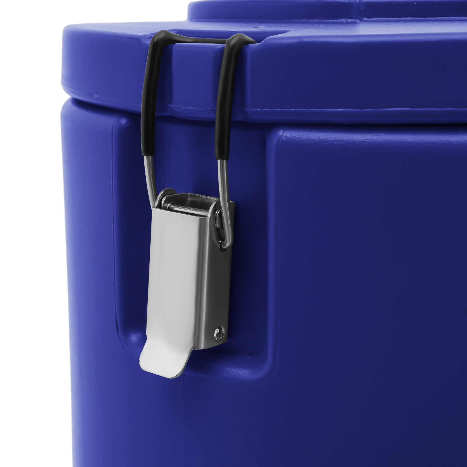 Blue 15L/13.62 QT Modern Insulated Bucket, Insulated Soup Container With Lid