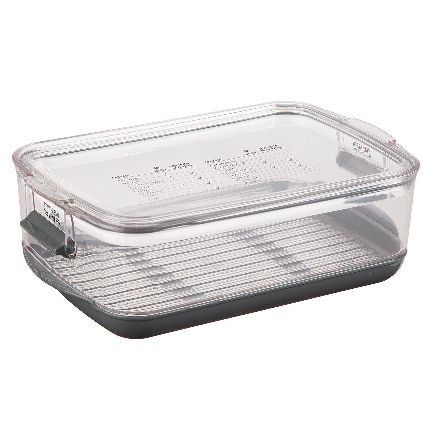 Progressive Prepworks Produce ProKeeper with Stay Fresh Vent System 3Qt