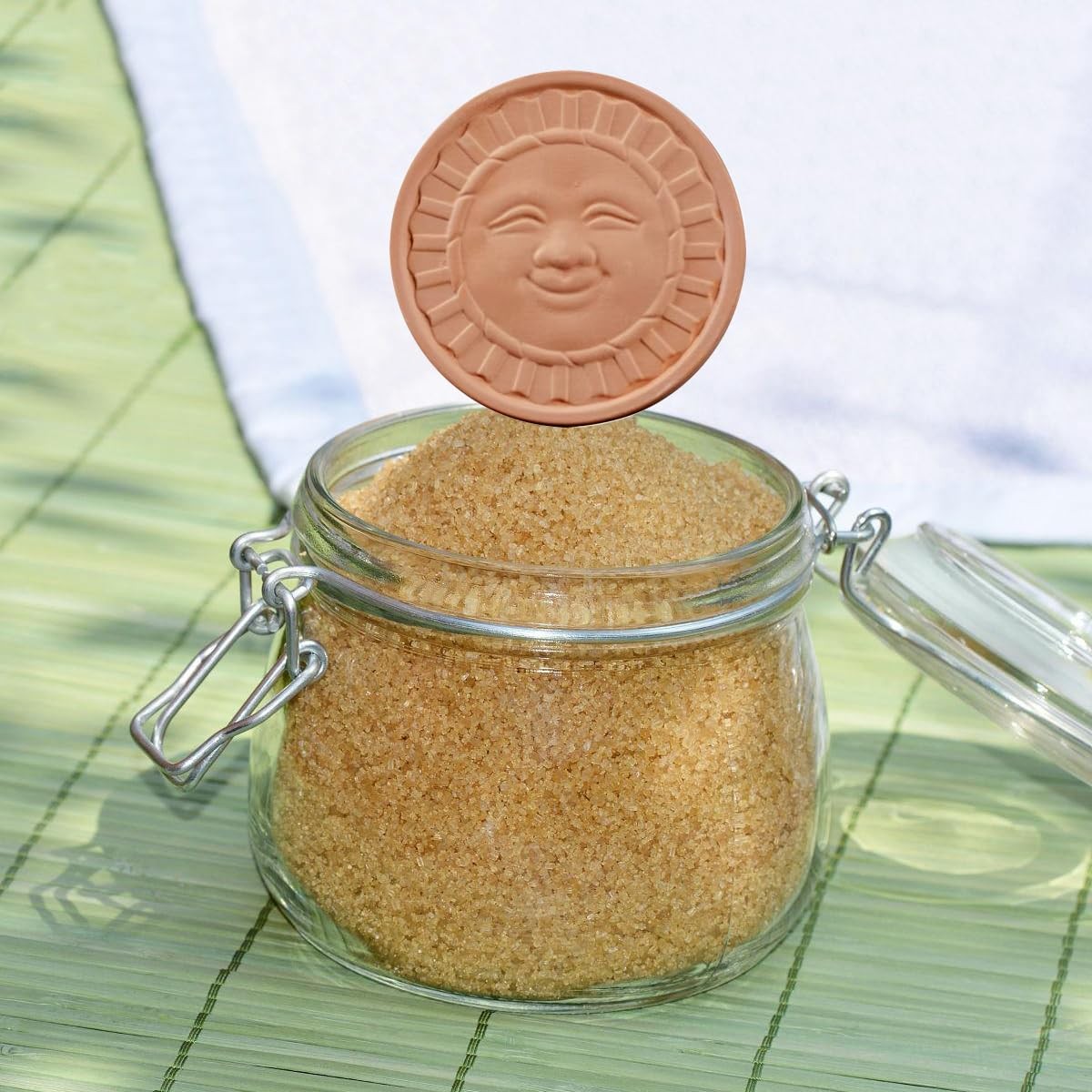 Terracotta Brown Sugar Saver 2 Pack Moisture Keeper Disc for Storage Container