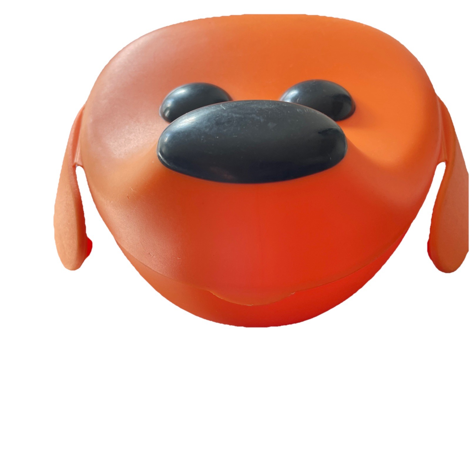 SMASKA Kids Lunch Box Puppy Dog Orange Storage Container Snack Camping Used IKEA