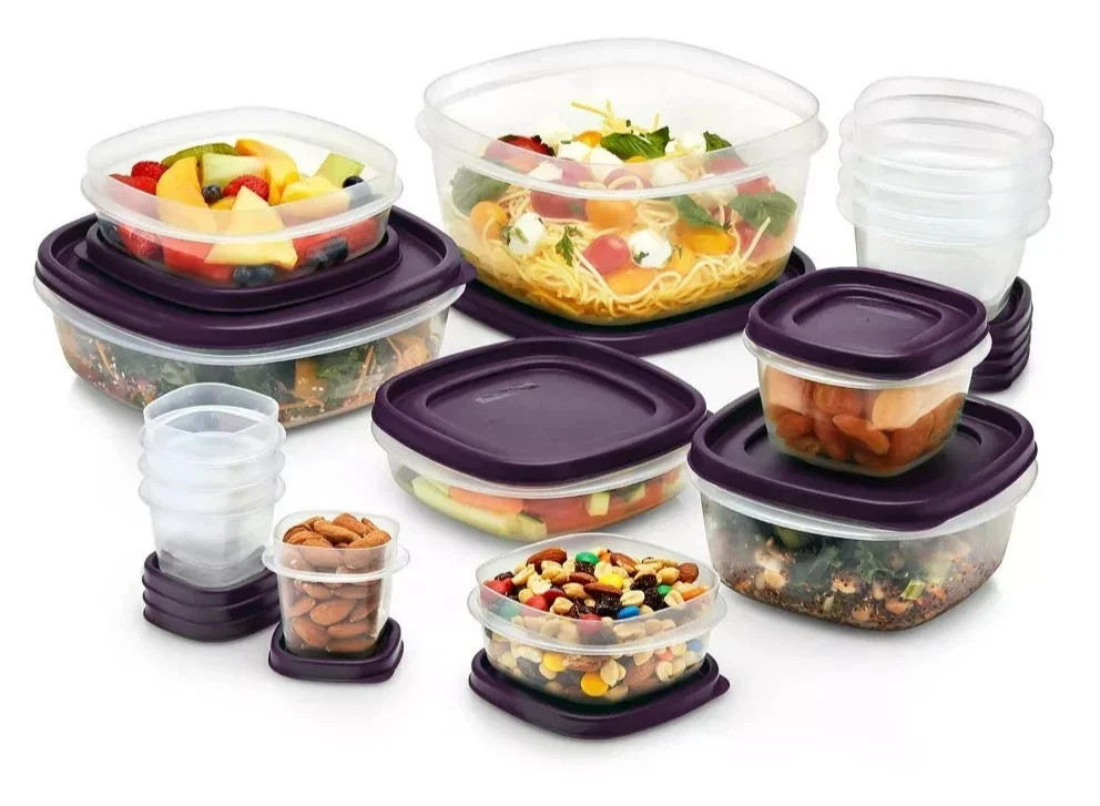 Rubbermaid 30pc Food Storage Set with Easy Find Lids – LIMITED EDITION AMETHYST