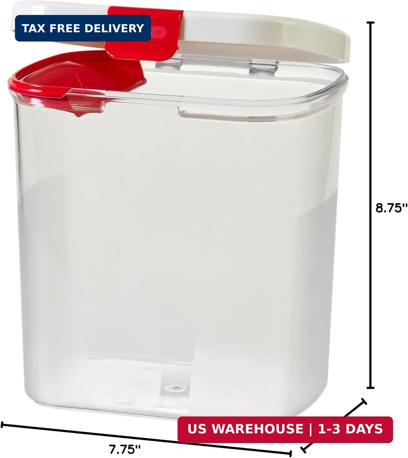 Prepsolutions Flour Keeper – Airtight Storage Container for Flour, Sugar & Dry G