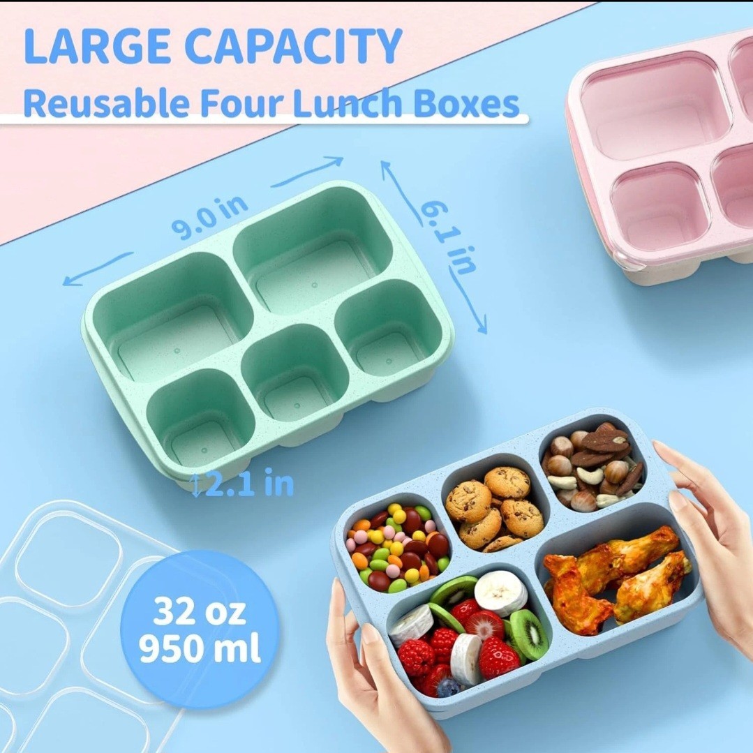 4pk BentoBox Meal Prep Assortment