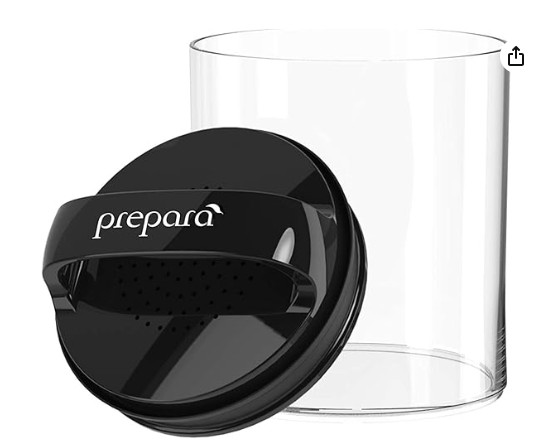 Evak Fresh Saver, smart storage, Airless Canister, 1.1 Quart, 2 Set