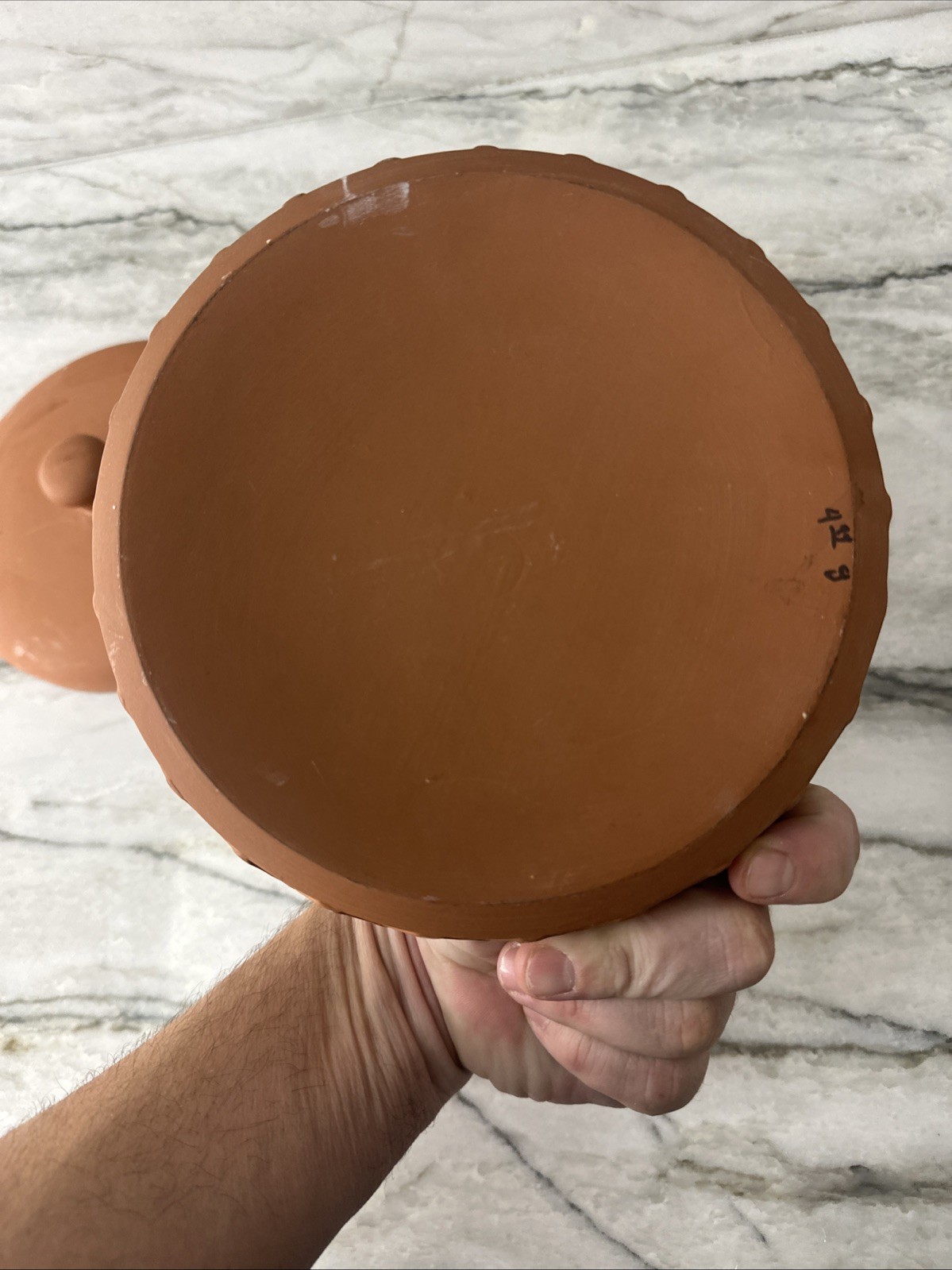 Fox Run Microwavable Terra Cotta Tortilla Warmer Glazed Interior 8”