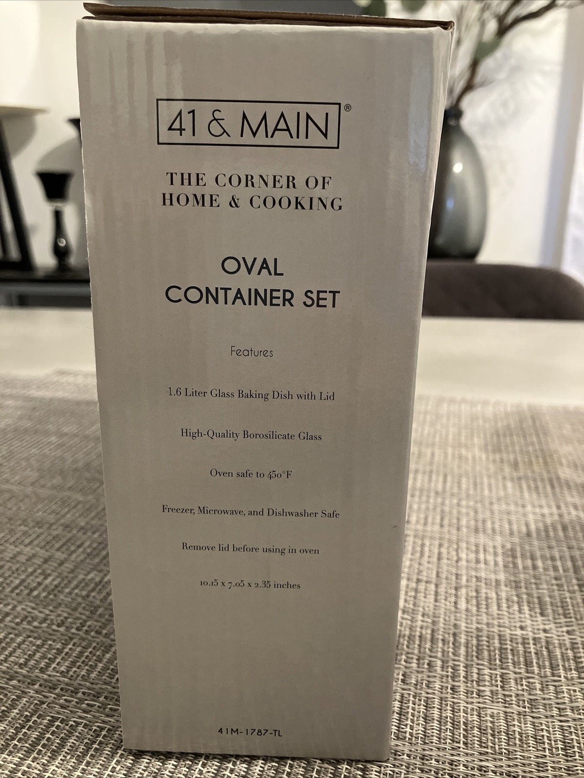 41 & Main Oval Container Set