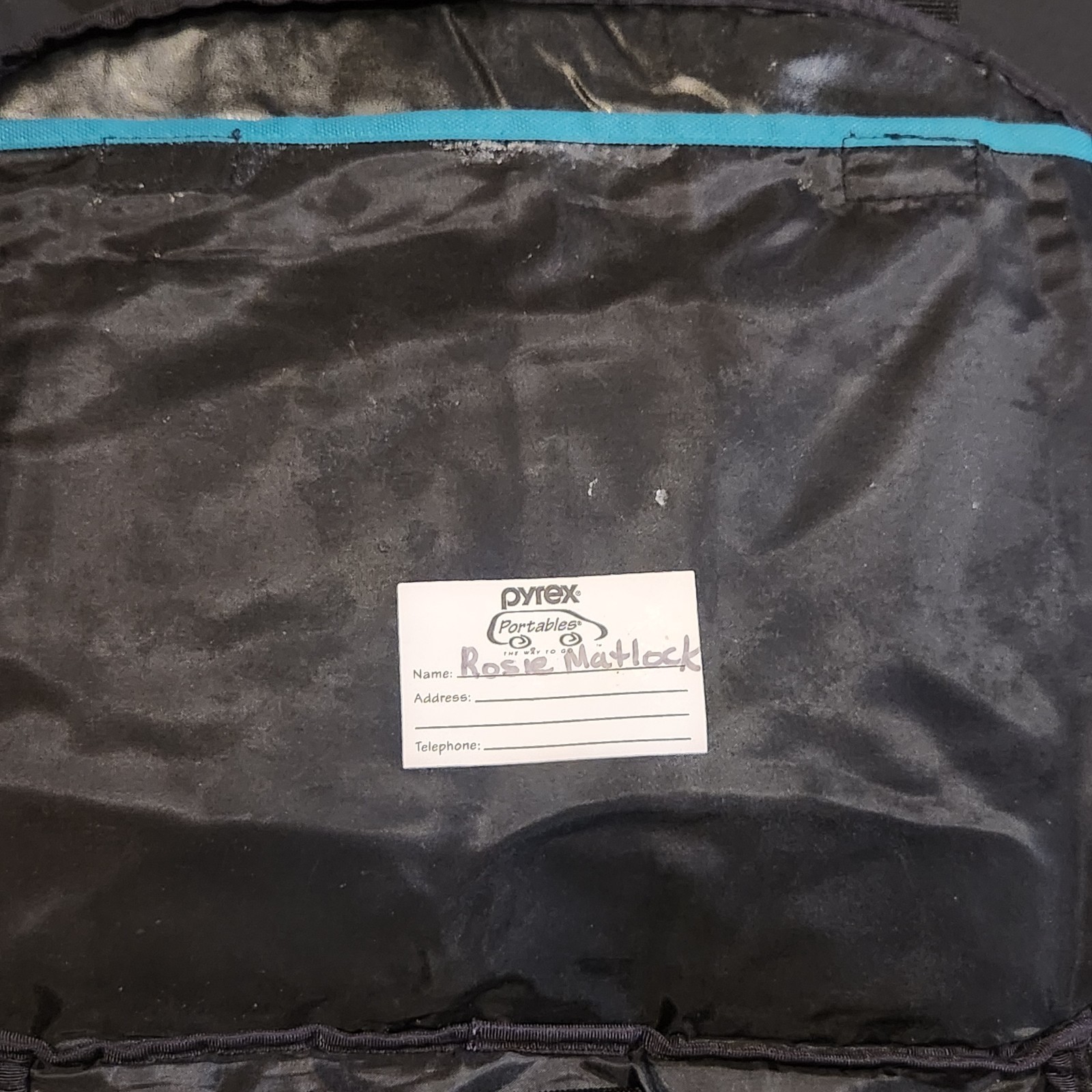 Pyrex Portables Way To Go Insulated Hot/Cold Travel Bag Lot Of 3 Blue Green