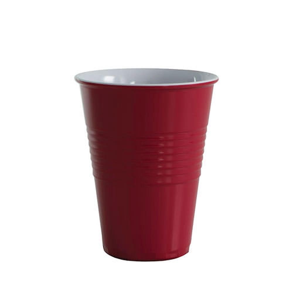 Avanti Miami Melamine Two Tone Cup (Red) – 400mL