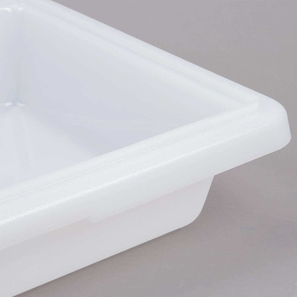 – 18″ x 12″ x 3-1/2″ Polypropylene 2 Gallon Food Storage Box Container White …