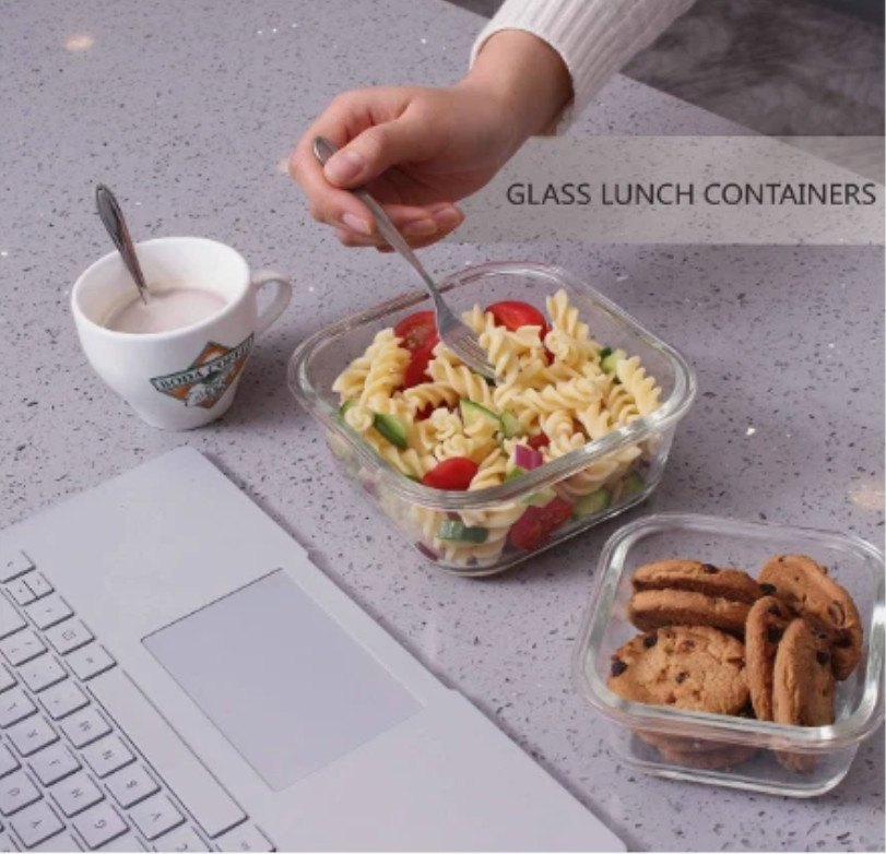 Contenedores De Vaso Con Tapa Para Almacenar Alimentos Juego De 9 Calidad