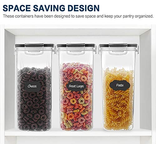 Cereal Container Set, MCIRCO Airtight Food Storage Containers ((4L /135.2oz) …