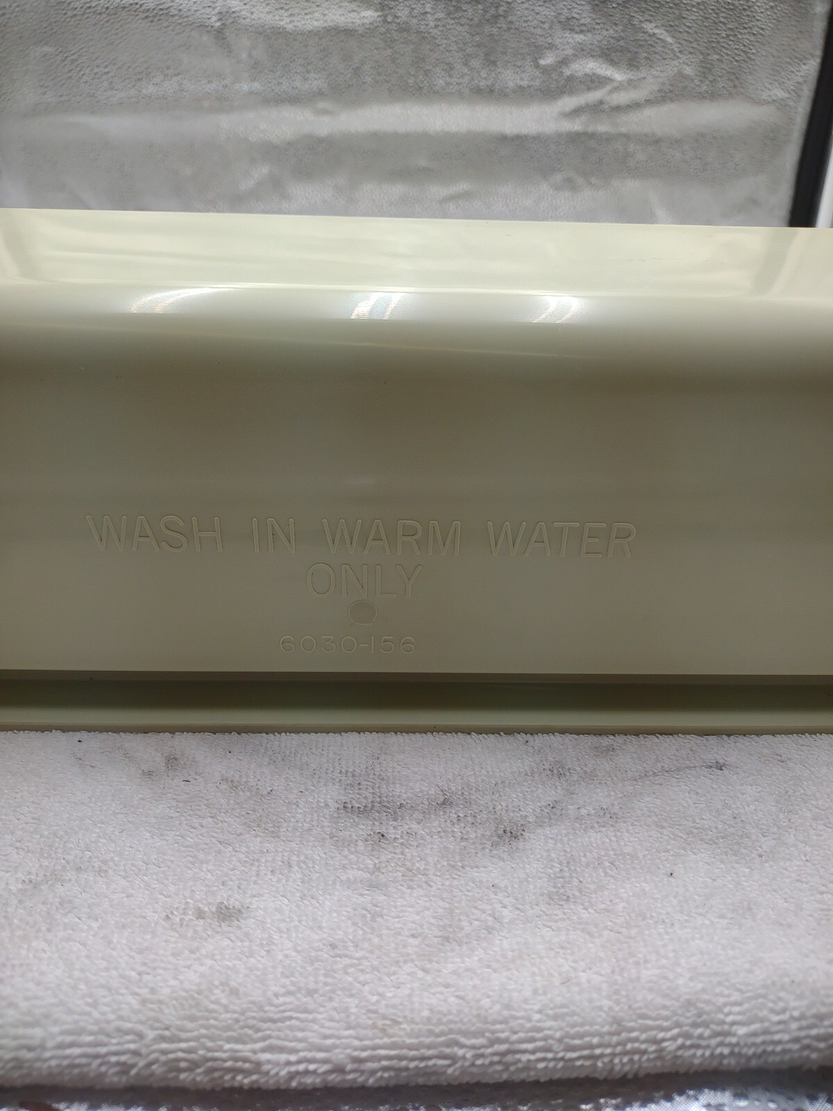 Vintage Refrigerator Egg Holder Container Tray Green Avacado Retro