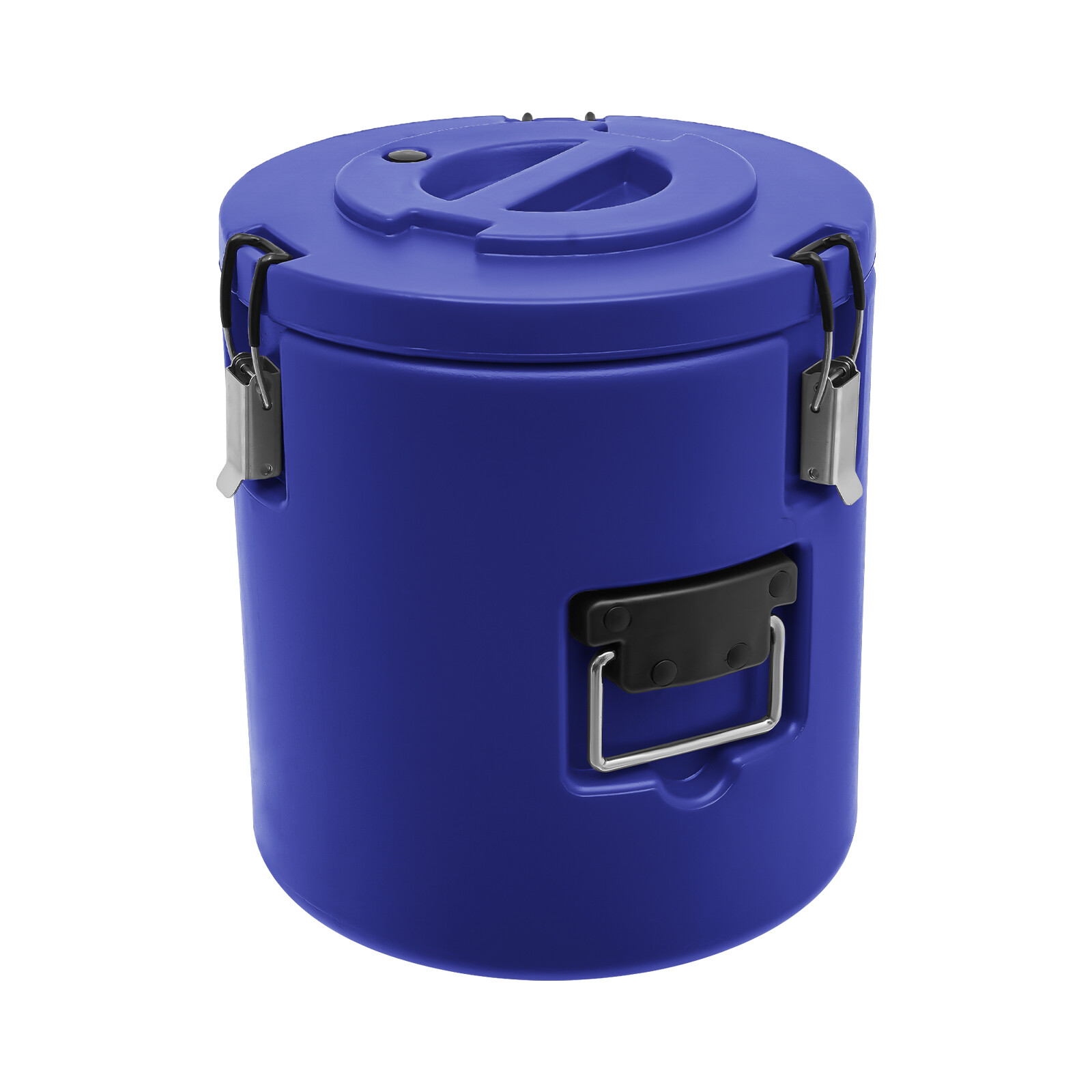 Blue 15L/13.62 QT Modern Insulated Bucket, Insulated Soup Container With Lid