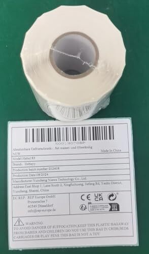 500 Pcs Dissolvable Labels for Kitchen Food Storage Containers Mason Jars