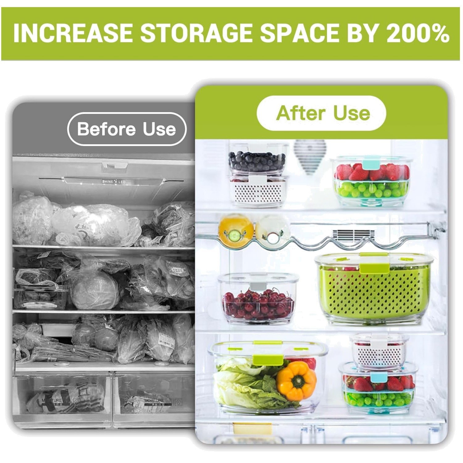 Travel-Friendly Fruit and Vegetable Containers
