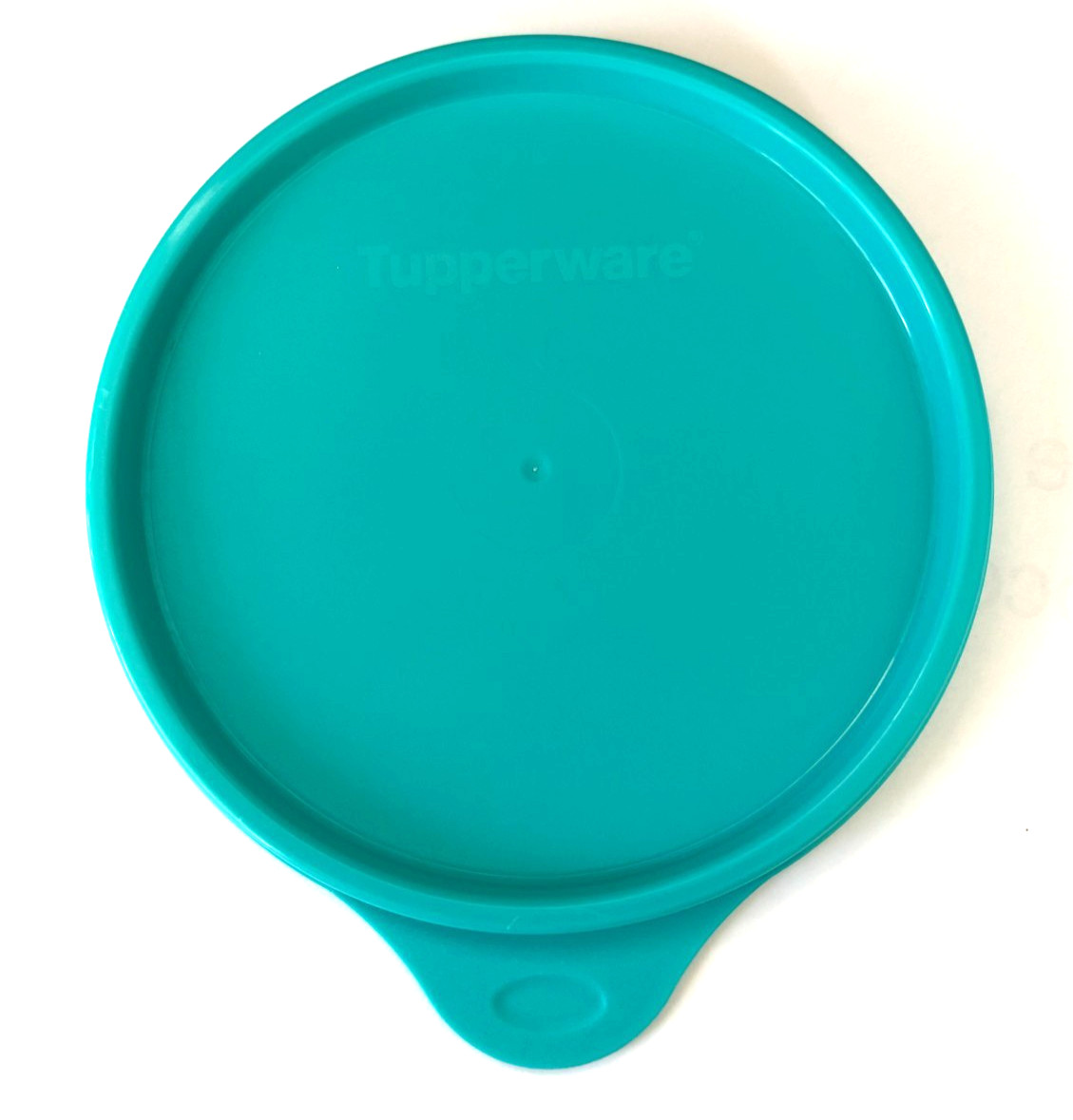 NEW Tupperware Replacement Lid/Seal 6957A-4 – Teal – Fits Hamburger Keeper