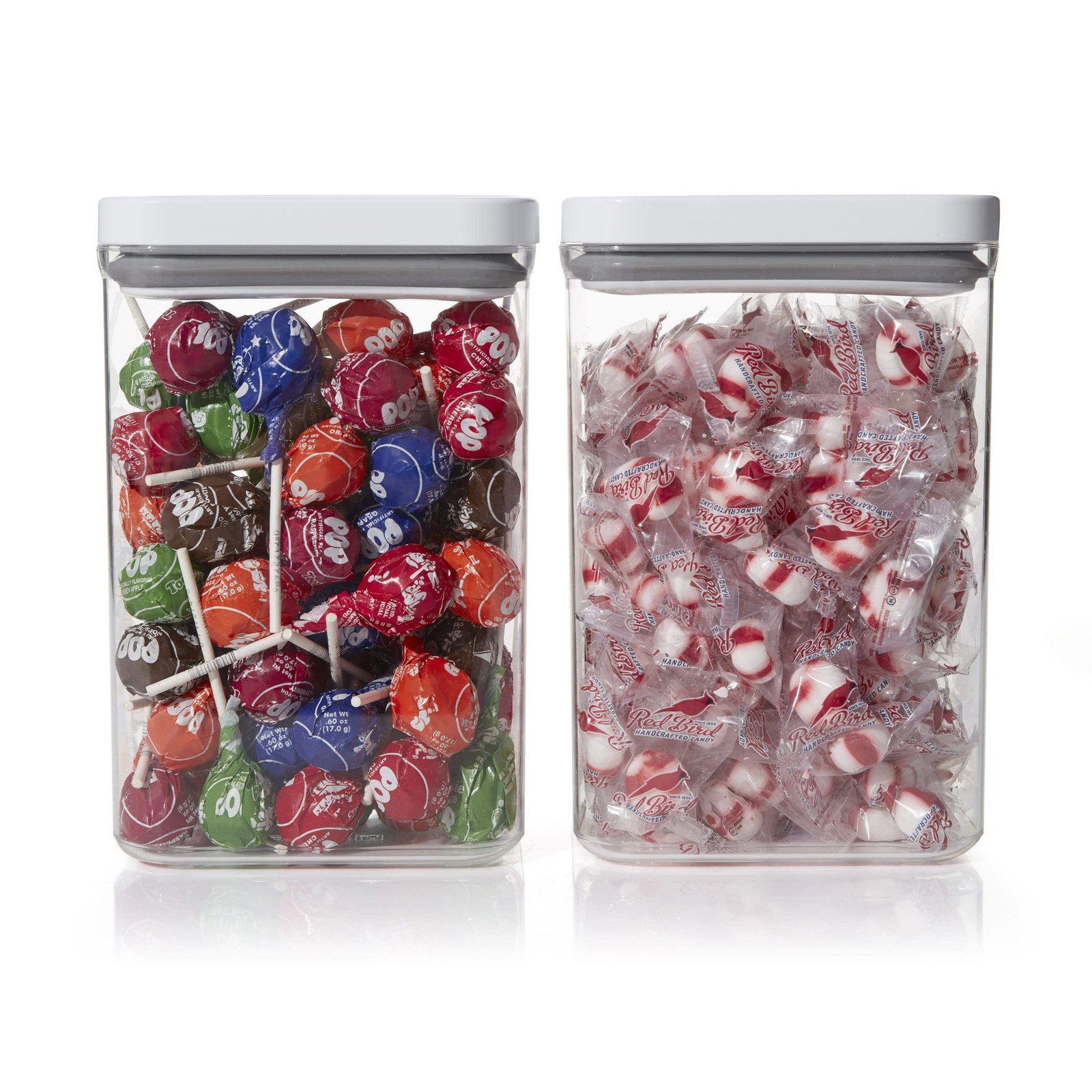 Food and Organization Storage Container with Airtight Lid, 4.43-Quart, Clear