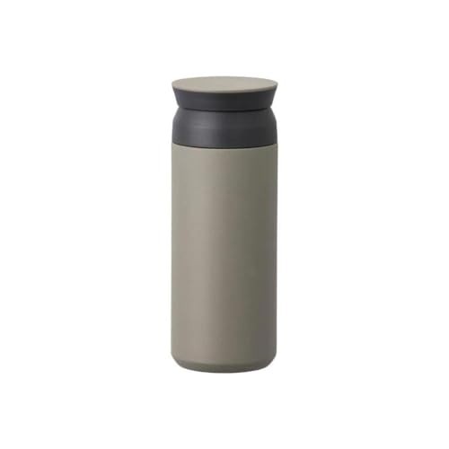 Kinto 20944 Plastic Travel Tumbler 16.9 fl oz (500 ml) Khaki
