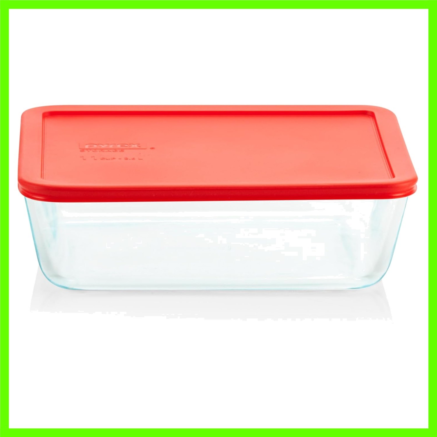 Simply Store Glass Food Storage Container, Snug Fit Non-Toxic Plastic BPA-Fre…
